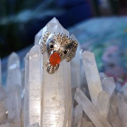 Carnelian 🐘 Ring