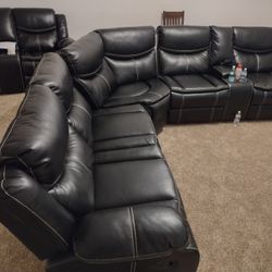 Reclining Sectional New At Store . 