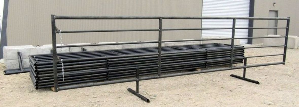 Cattle Livestock Panels - 20ft Freestanding For Cow Bulls