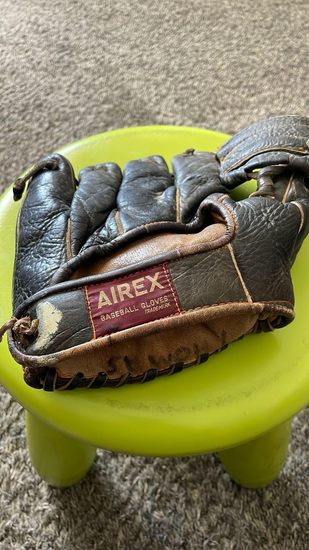 Vintage AIREX baseball Glove