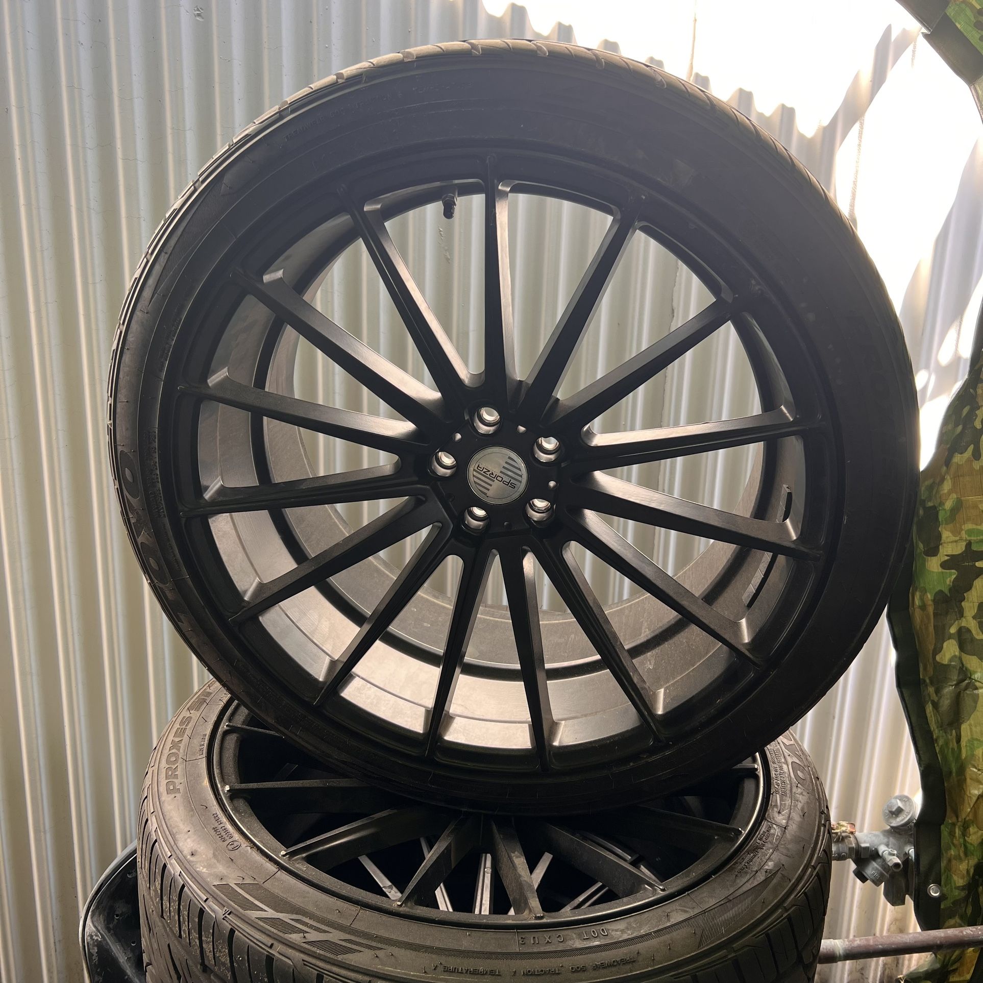 22” Rims With Toyo Proxes Tires (285) From Jaguar F-Pace