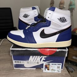 Size 13 - Air Jordan 1 Retro OG High Rare Air - Deep Royal Blue 2025