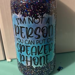 Snowglobe Tumbler $20