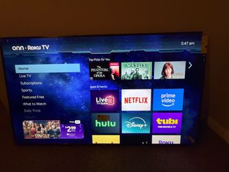 Brand New 65 inch Roku tv