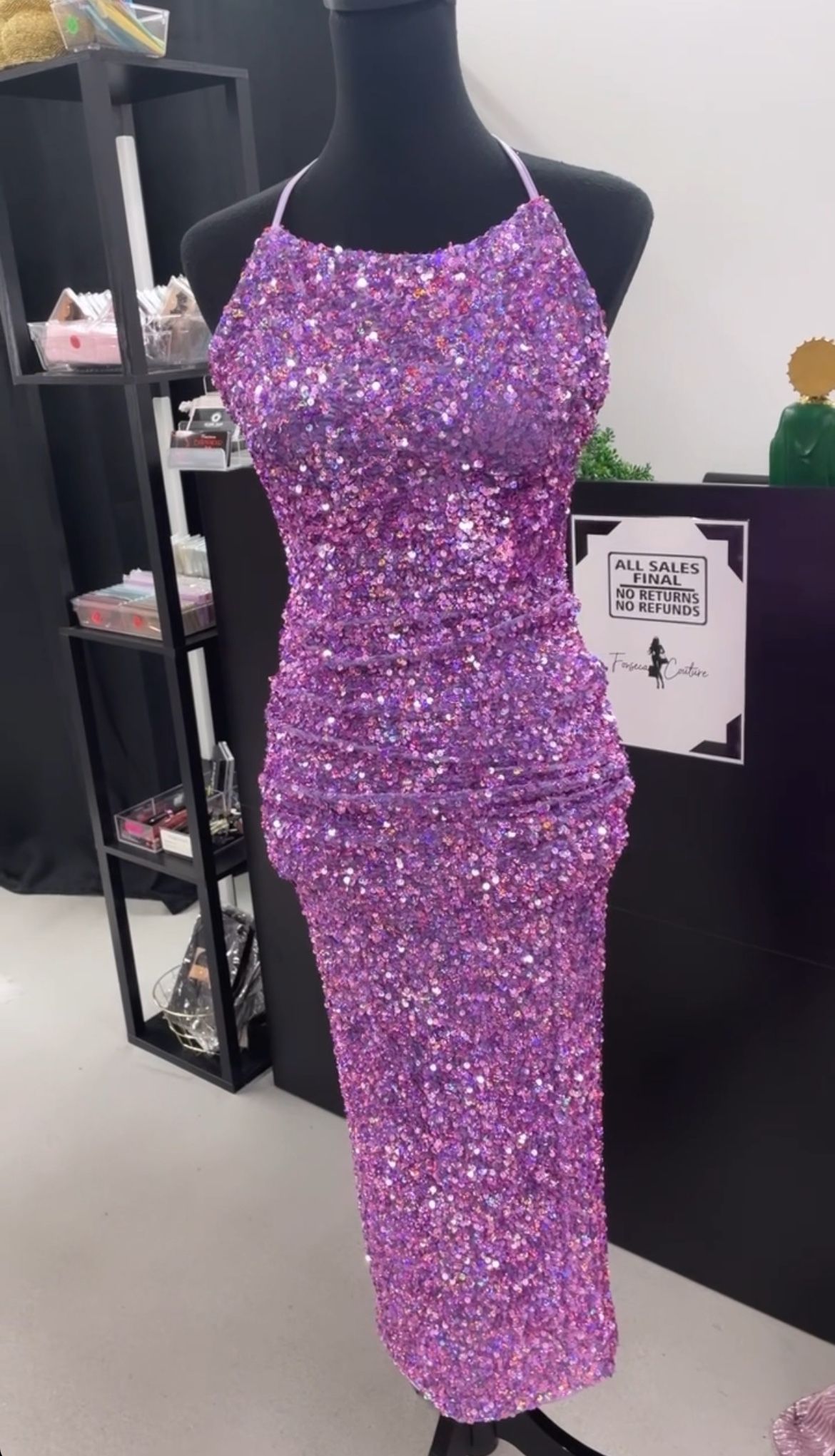Mermaid Sequin Gown