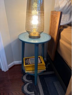 Blue table (35 or best offer)