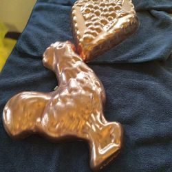 Vintage Copper Molds