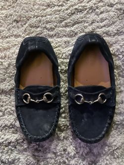 Boys Suede Loafers