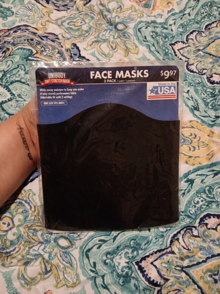 Black Face Mask 