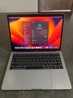 MacBook Pro Core i5 2017 13-inch 16gb Ram 512gb SSD