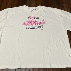 White Attitude Shirt