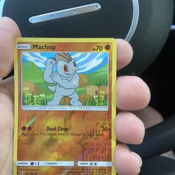 Holographic Machamp  Collectible Pokemon Card