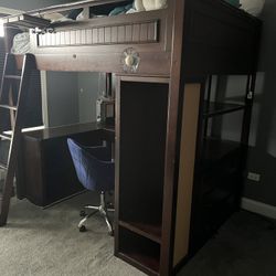 Loft Bed Full Size- Used 