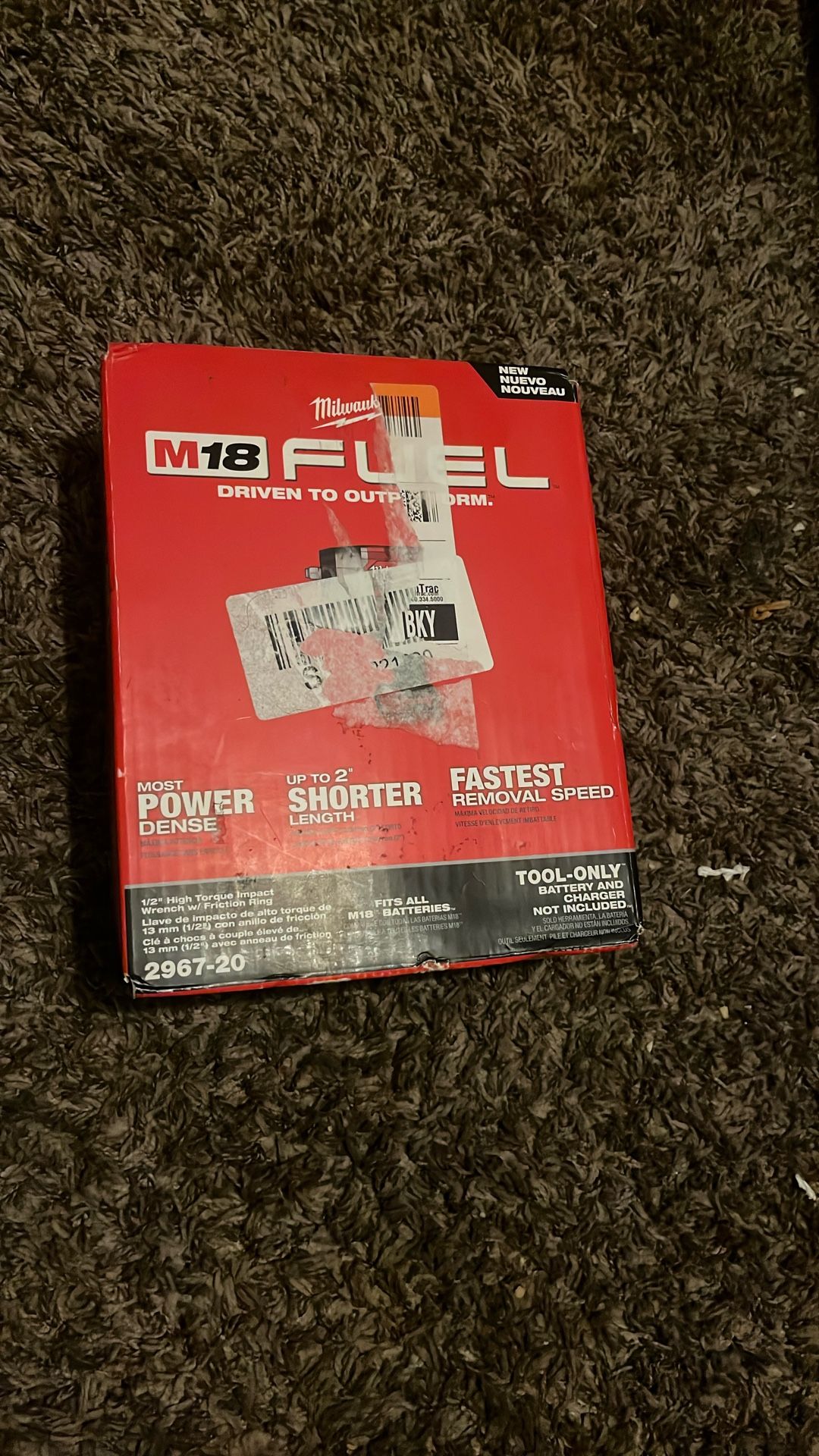 1/2 In Impact Milwaukee