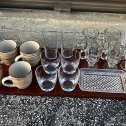 Assortment Of Glassware