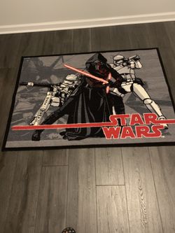STAR WARS non-slip carpet area rug 54”x39”