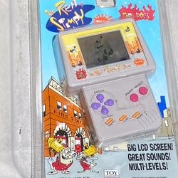 Nickelodeon Ren & Stimpy Handheld Video Game [ THQ ] ( Sealed ) 