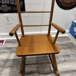 Antique Rocking Chair From The 1950S