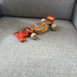 Fisher price wooden Race 1983