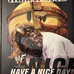 WWF/WWE Mankind Have A Nice Day Hard book 