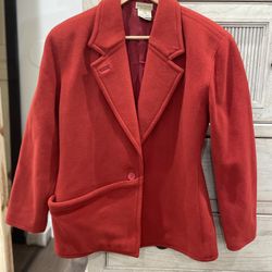 Vintage Gianni Versace 1970’s Rare Wool Coat Jacket