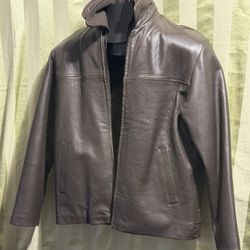 Men’s Knoles & Carter “Real” Leather Jacket-Size “L”