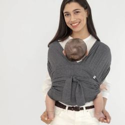 Konny Original Baby Carrier Infant Newborn Wrap Flex L Gray