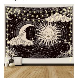 Tapestry Sun and Moon 