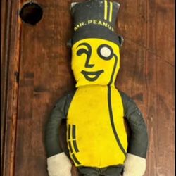 1960’s Mr. Peanut Plush Doll