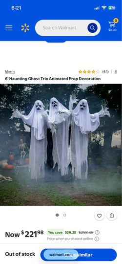 Halloween Haunted Trio Ghosts Animatronic