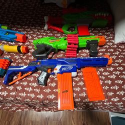 Nerf Guns All For 80