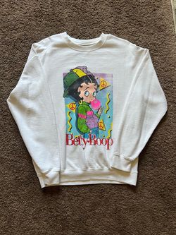Betty Boop cotton & polyester sweatshirt