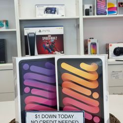 Apple iPad Mini 6 NEW Tablet - 90 Day Warranty - Payments Available With $1 Down 