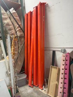 Twelve 9ft beams $30 each