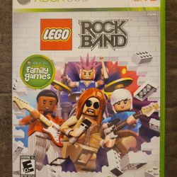 Xbox 360 LEGO Rock Band Video Game CIB