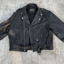 Leather Jacket Size 46
