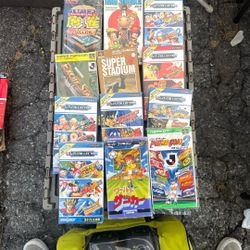 Japanese Famicon Games (12 Games ) 