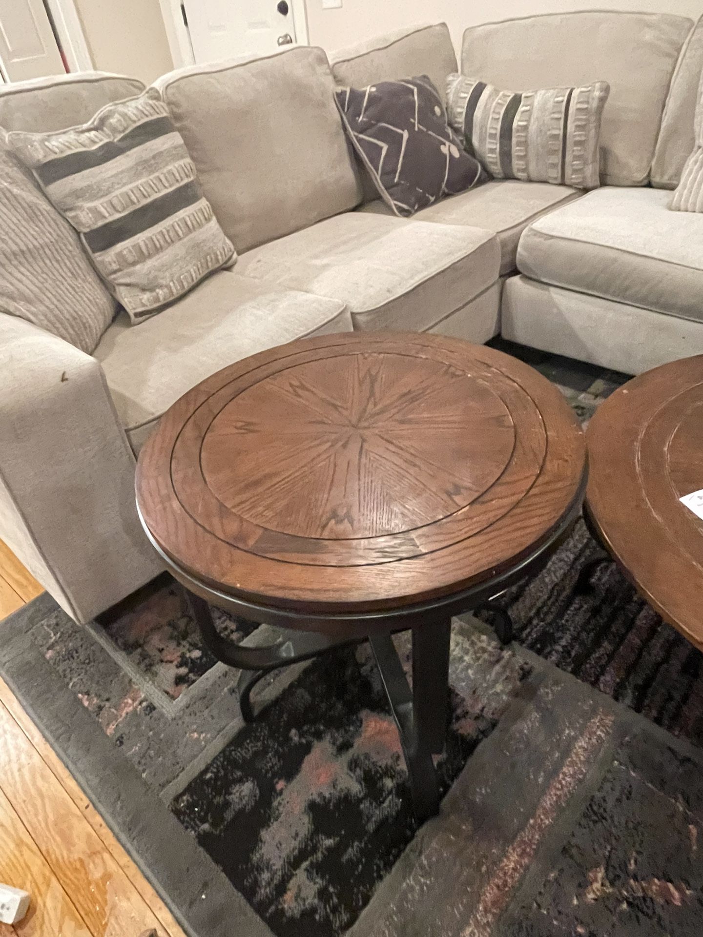 3pc Wood Table Set 