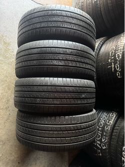 Set of four 235 60 18 Pirelli scorpion plus tires