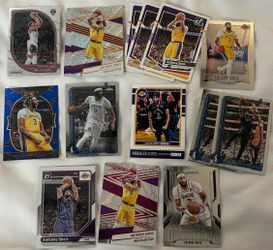 Anthony Davis 15-Card Lot – Lakers & Mavericks – Prizm, Revolution, Chrome