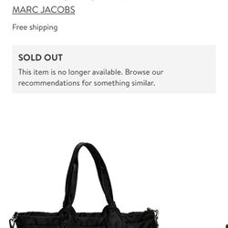 Marc by Marc Jacobs Diaper Bag