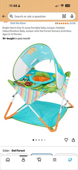 Travel baby activity center-like new