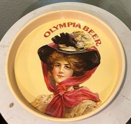 Vintage Olympia Beer Tray