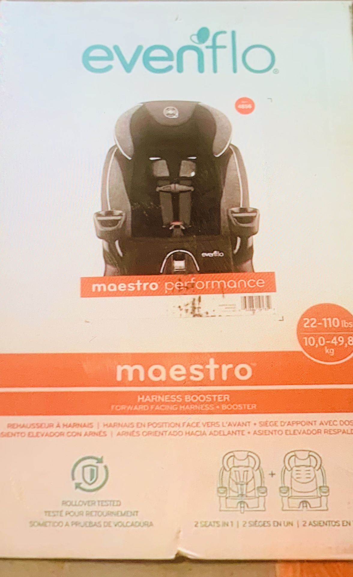Evenflo maestro booster car seat