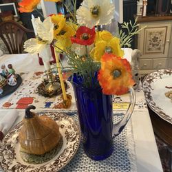 Beautiful Artificial Poppy Flowers For Vase