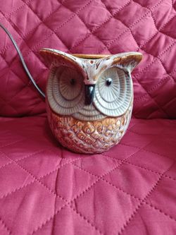 Owl ceramic wax warmer