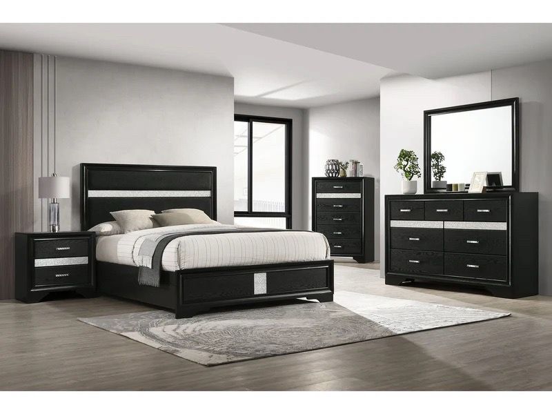 Black bedroom set