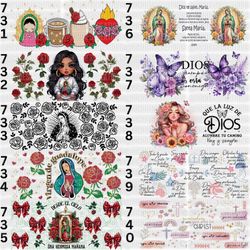 Religion UV DTF 16 Oz Cup Wrap