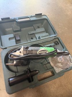 Hitachi G12SR3 Angle Grinder with Case