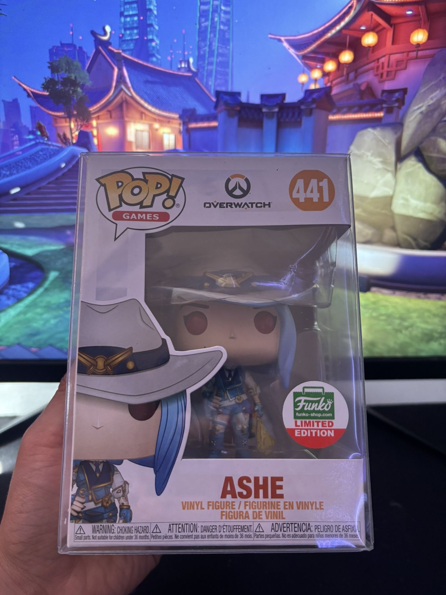 ashe overwatch funko pop 441